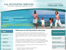 Tablet Screenshot of calpsychservices.com